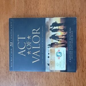 Act of Valor Blu Ray + DVD + Digital Copy